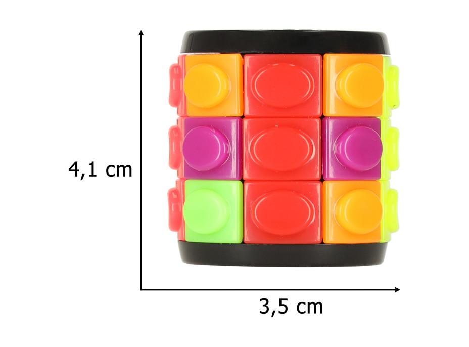 Logická hádanka s rotačním válcem 3 řady