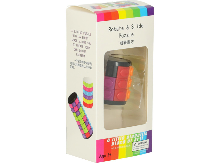 Logická hádanka s rotačním válcem 3 řady