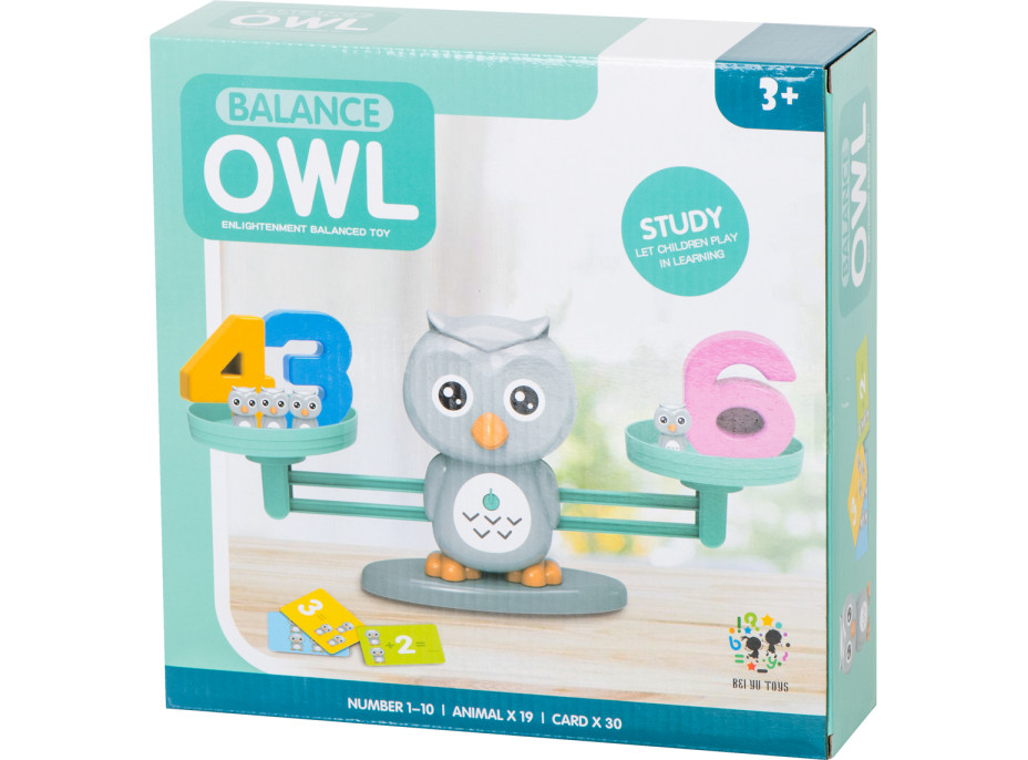 Vzdělávací váhy pro učení počítání - Sova