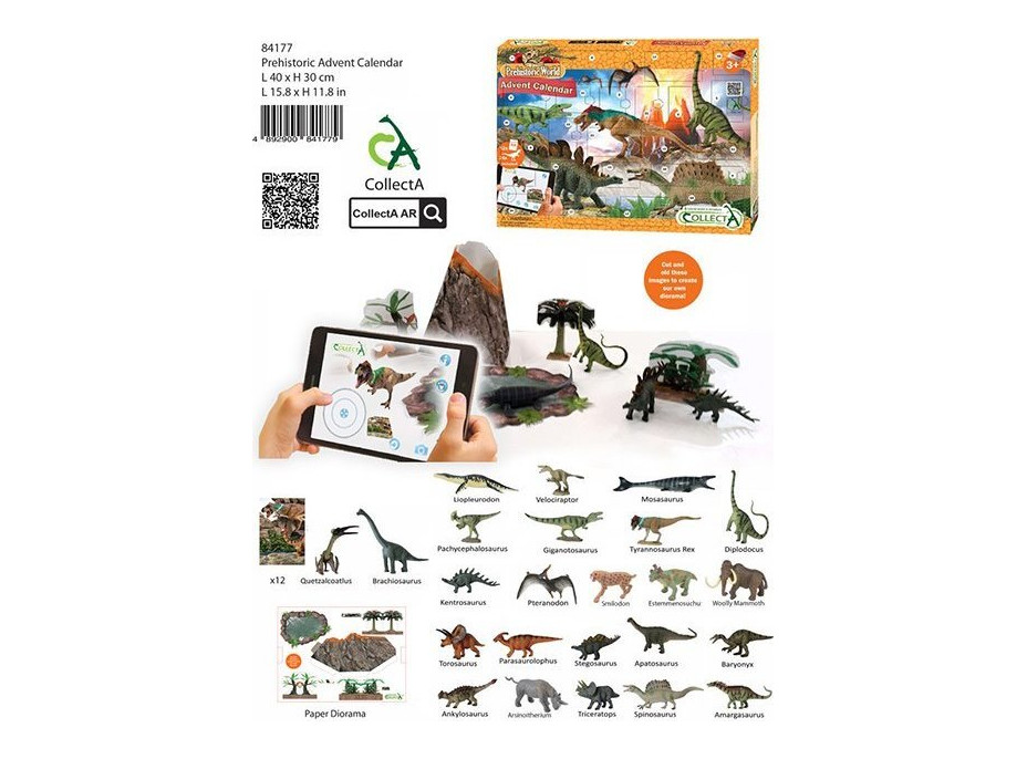 COLLECTA Adventní kalendář Dinosauři