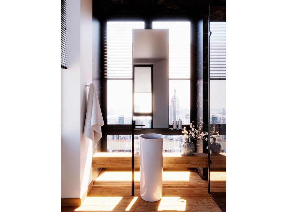 Kerasan THE NEW YORKER keramické umyvadlo volně stojící, 40x89x40cm, bílá 564601