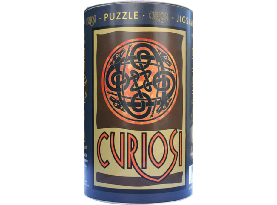 CURIOSI Oboustranné dřevěné puzzle Double: Pes 88 dílků