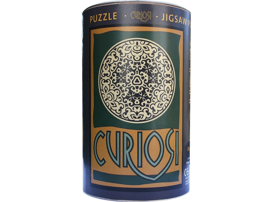 CURIOSI Oboustranné dřevěné puzzle Double: Písek 88 dílků