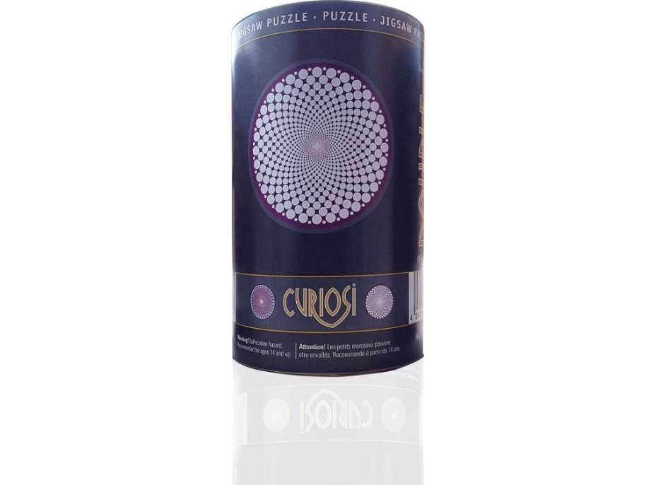 CURIOSI Oboustranné dřevěné puzzle Double: Body 88 dílků