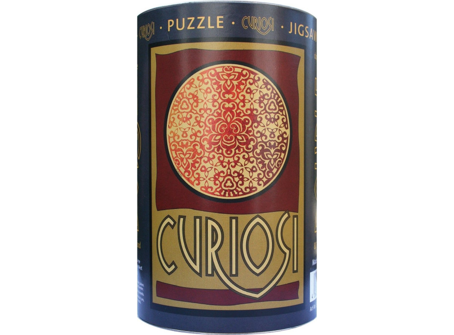 CURIOSI Oboustranné dřevěné puzzle Double: Oheň 88 dílků