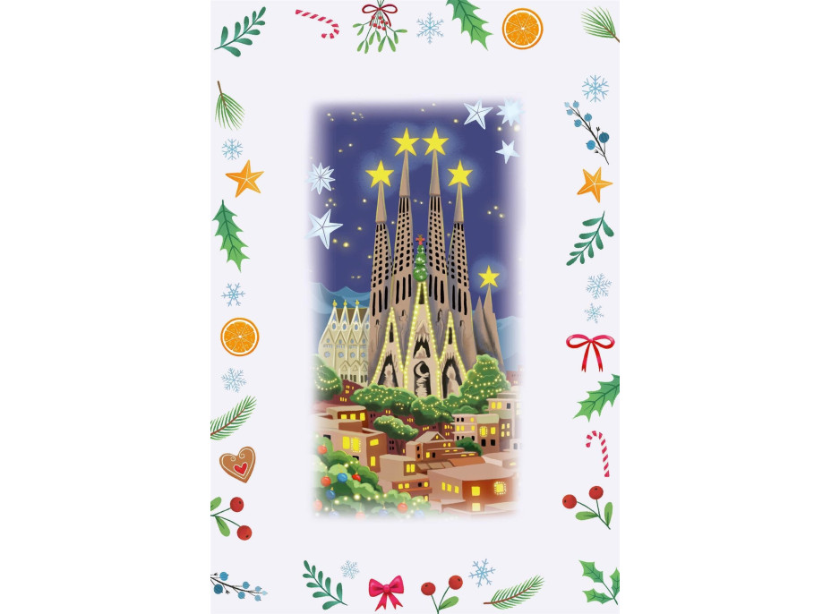 RAVENSBURGER Puzzle Adventní kalendář: Vánoce po celém světě 24x54 dílků