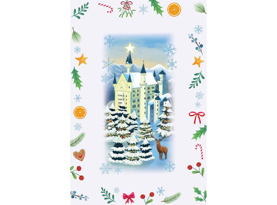 RAVENSBURGER Puzzle Adventní kalendář: Vánoce po celém světě 24x54 dílků