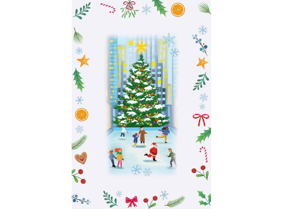 RAVENSBURGER Puzzle Adventní kalendář: Vánoce po celém světě 24x54 dílků