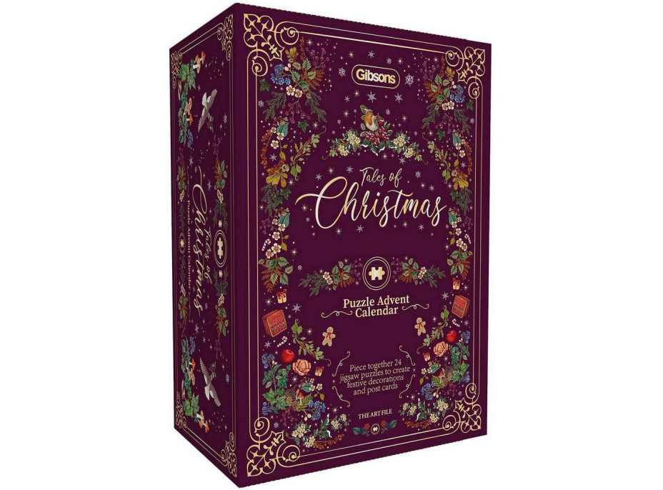 GIBSONS Puzzle Art File: Adventní kalendář Vánoční příběhy