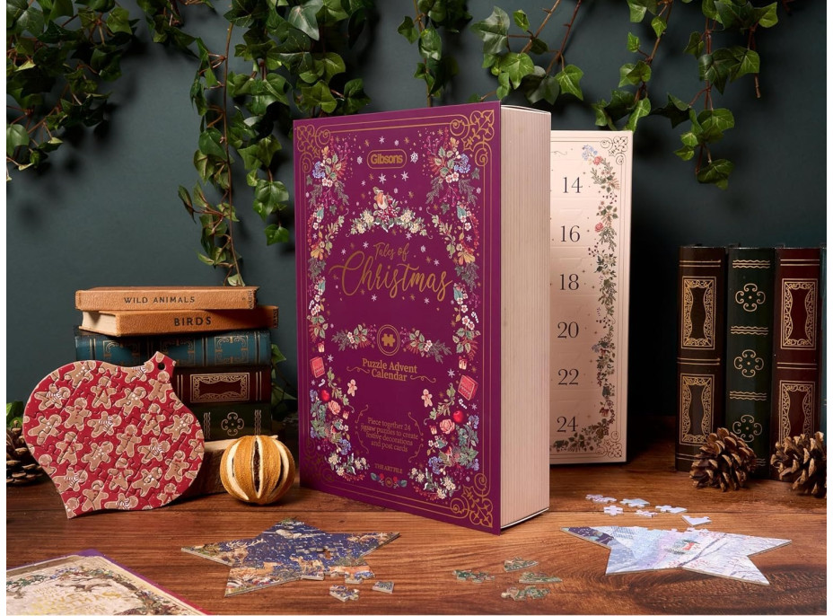 GIBSONS Puzzle Art File: Adventní kalendář Vánoční příběhy
