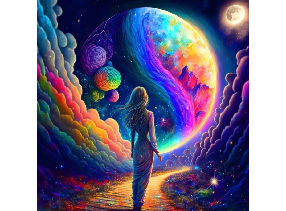 MAGNOLIA Puzzle Astrální návštěva 1023 dílků