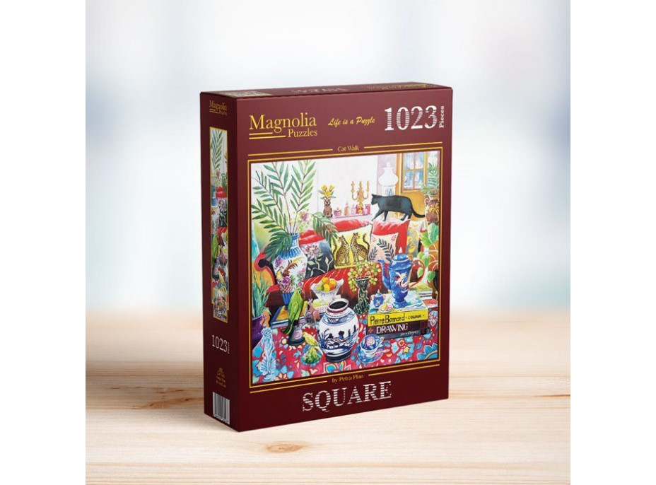 MAGNOLIA Puzzle Kočičí procházka 1023 dílků