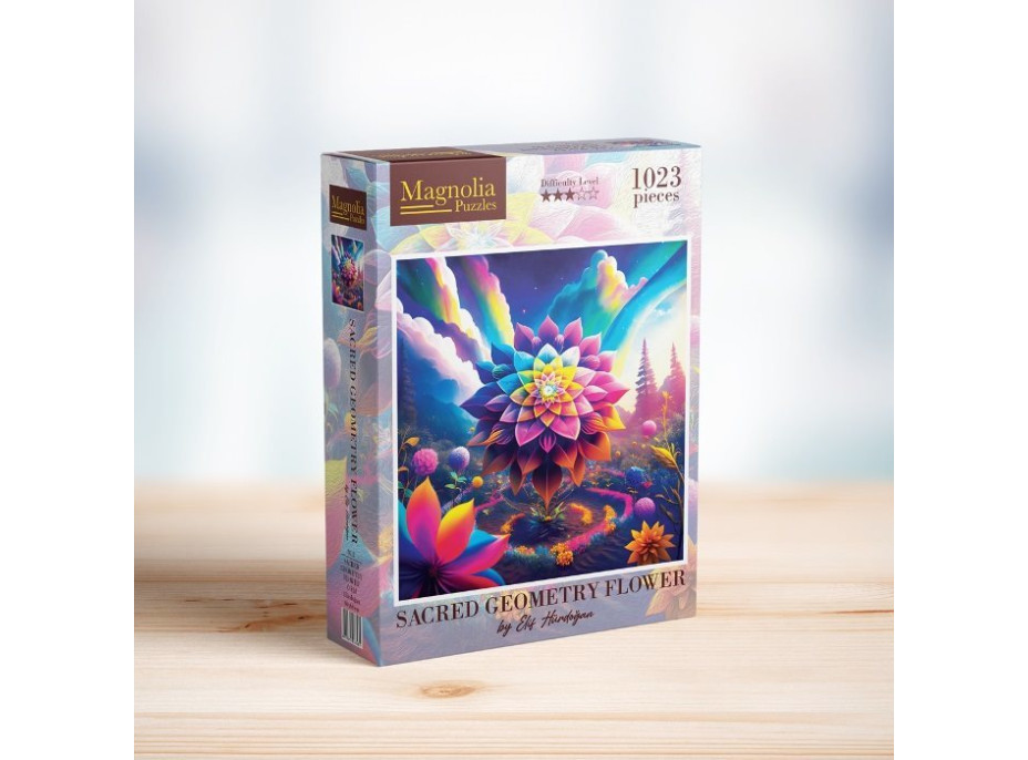 MAGNOLIA Puzzle Květ života 1023 dílků