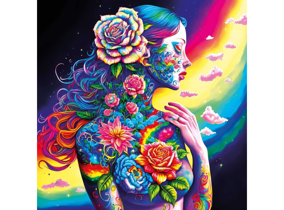 MAGNOLIA Puzzle Květinová bohyně 1023 dílků