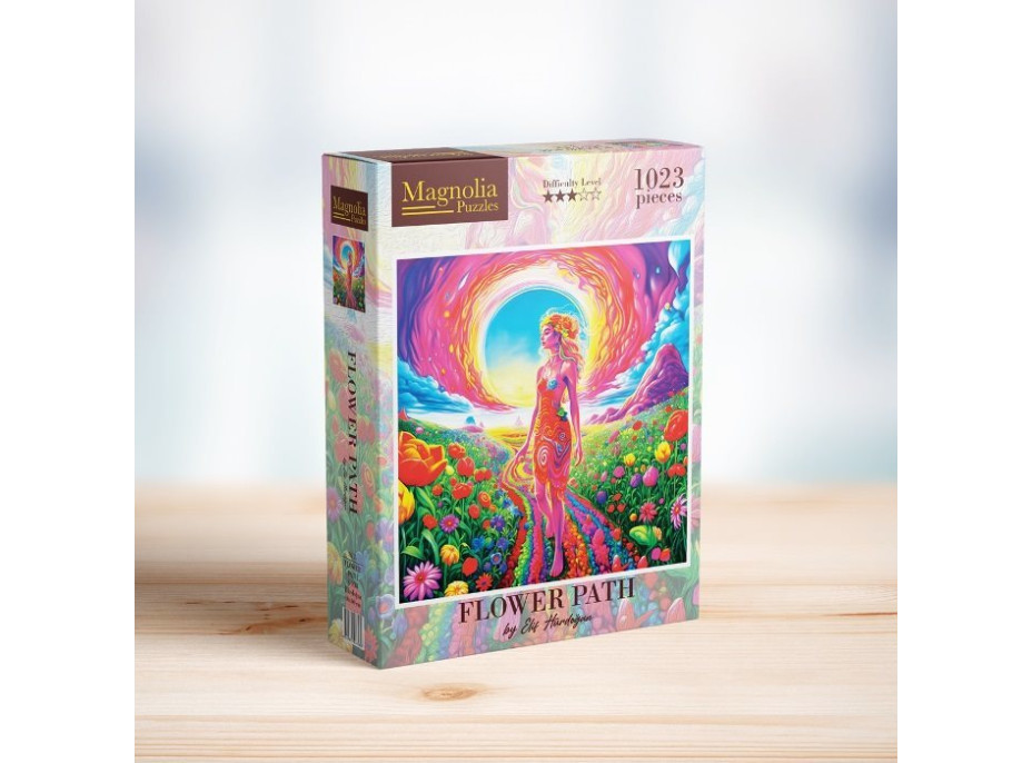 MAGNOLIA Puzzle Květinová stezka 1023 dílků