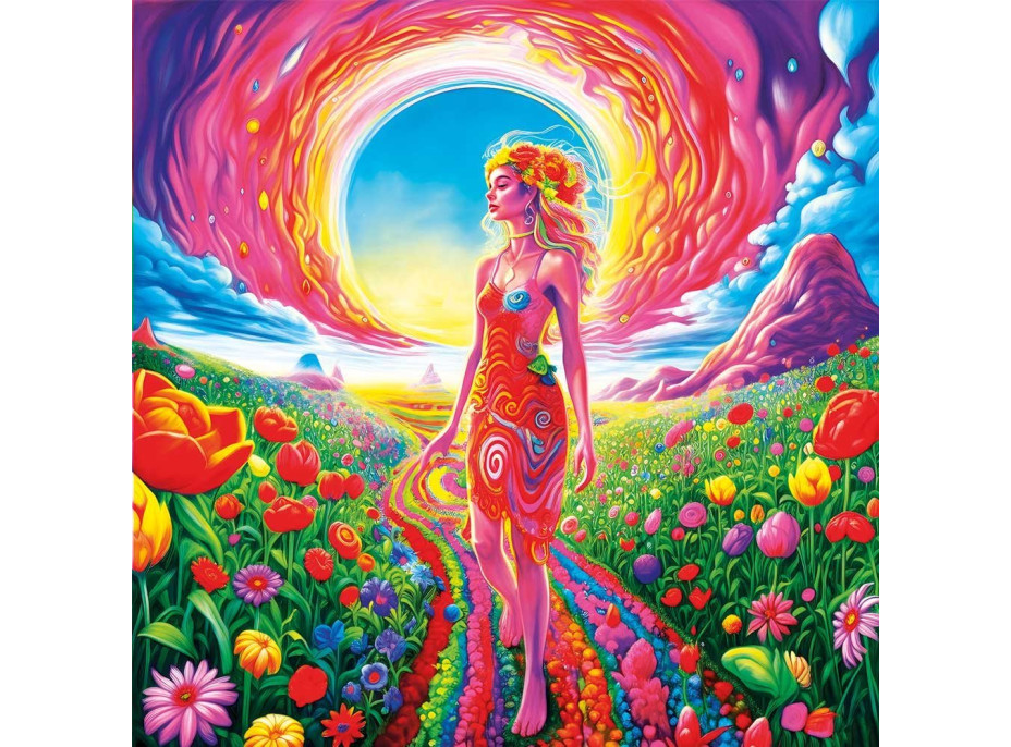 MAGNOLIA Puzzle Květinová stezka 1023 dílků