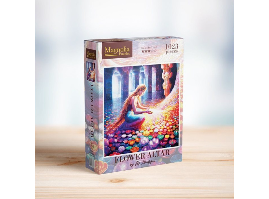 MAGNOLIA Puzzle Květinový oltář 1023 dílků