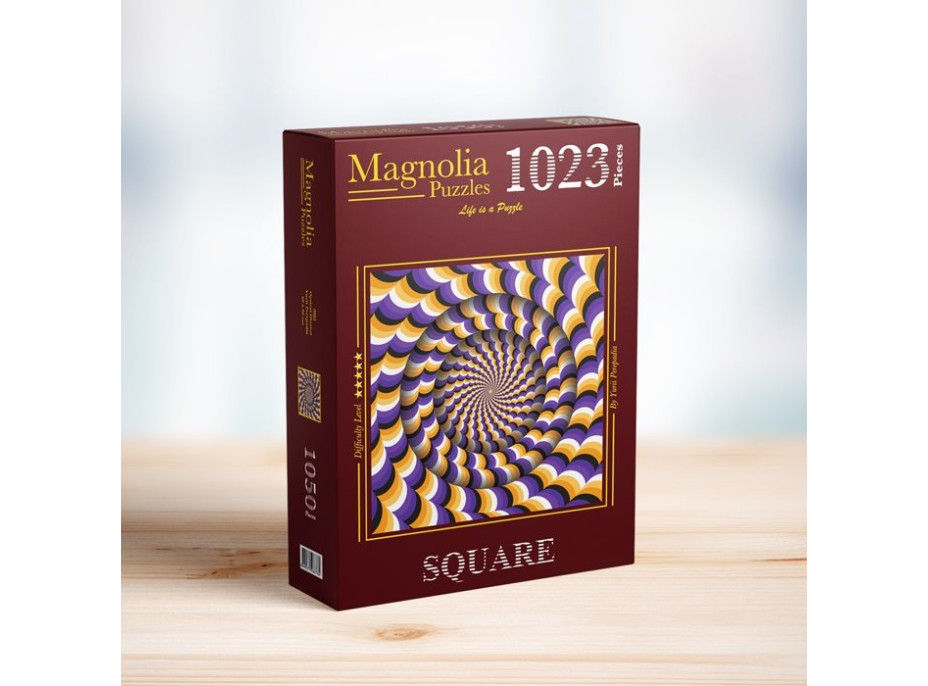 MAGNOLIA Puzzle Optická iluze 1023 dílků
