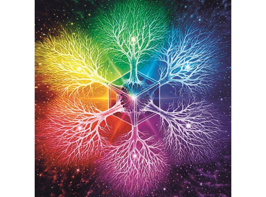 MAGNOLIA Puzzle Sedm spirituálních úrovní 1023 dílků