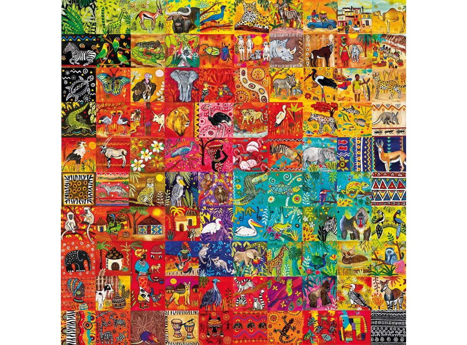 MAGNOLIA Puzzle Sto dlaždic 1023 dílků