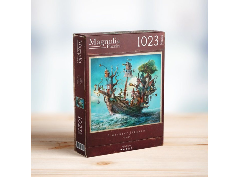MAGNOLIA Puzzle Vzhůru na cestu! 1023 dílků