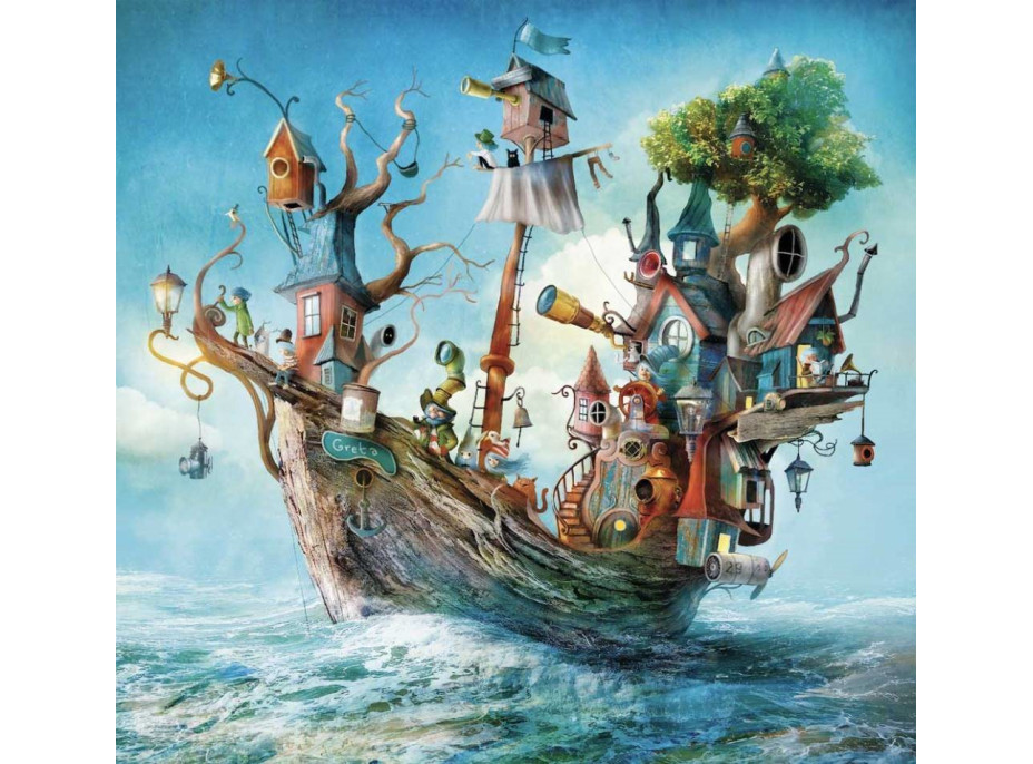 MAGNOLIA Puzzle Vzhůru na cestu! 1023 dílků