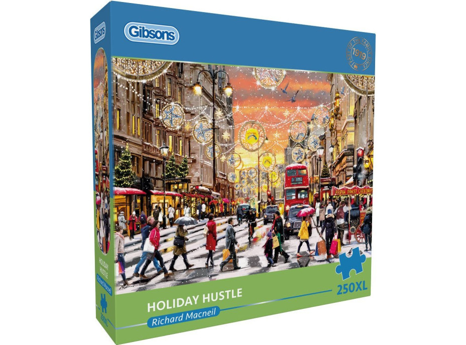 GIBSONS Puzzle Sváteční shon XL 250 dílků