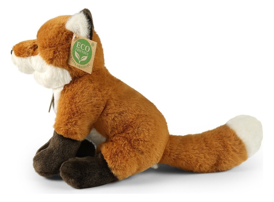 Rappa Plyšová liška sedící 23 cm SOFT COLLECTION, ECO-FRIENDLY