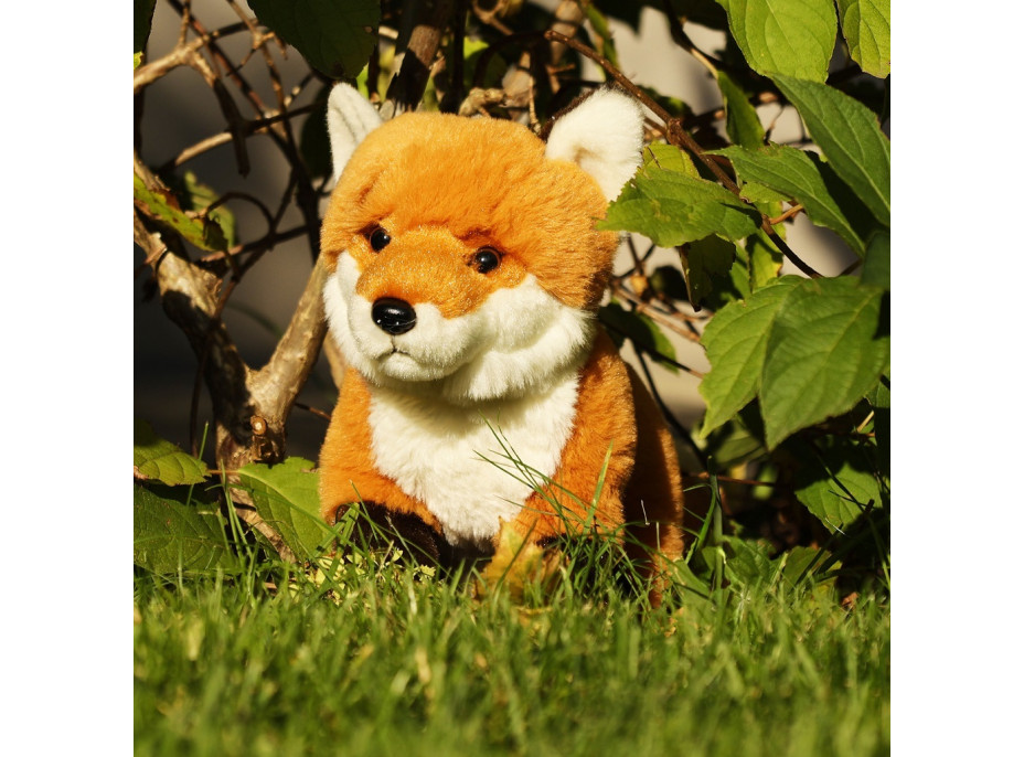 Rappa Plyšová liška sedící 23 cm SOFT COLLECTION, ECO-FRIENDLY