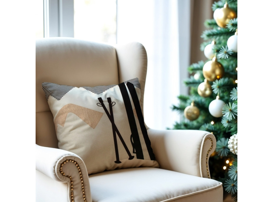 Vánoční sada VELVET INVERNO - 3x povlak na polštář