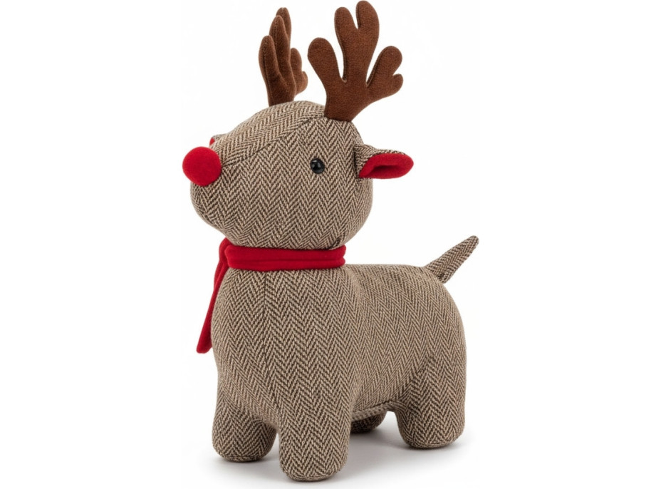 Zarážka do dveří JELEN - 24x20 cm - béžový