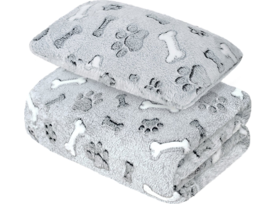 Deka pro psy DOGGY Dream 50x70 cm + polštářek 20x30 cm