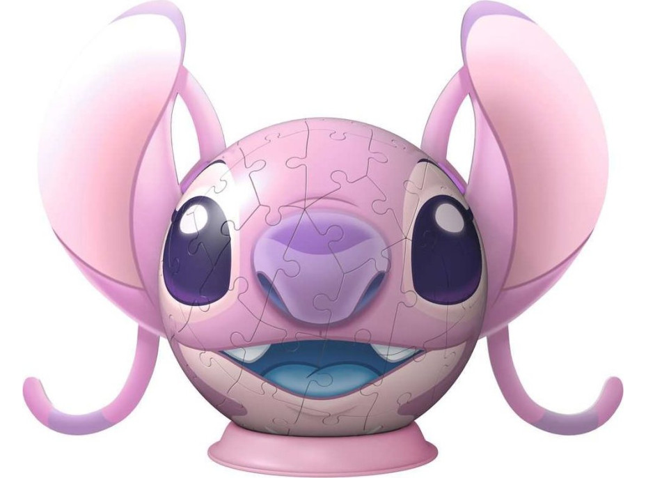 RAVENSBURGER 3D Puzzleball Stitch: Angel 77 dílků