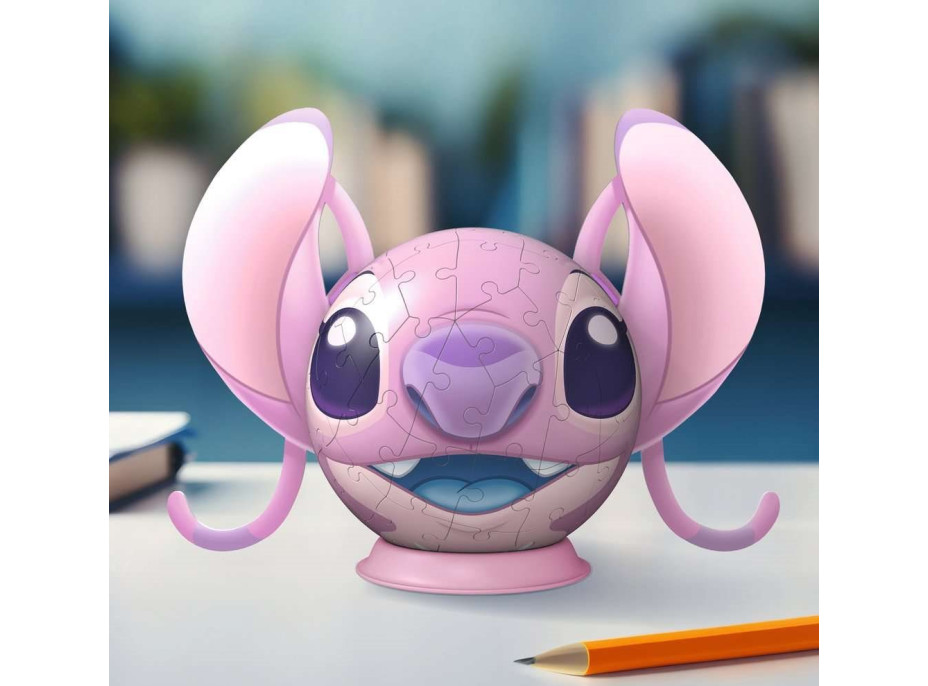 RAVENSBURGER 3D Puzzleball Stitch: Angel 77 dílků