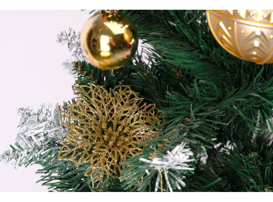 Sada vánočních ozdob na stromeček MARIEN - 70 kusů - červené/zlaté