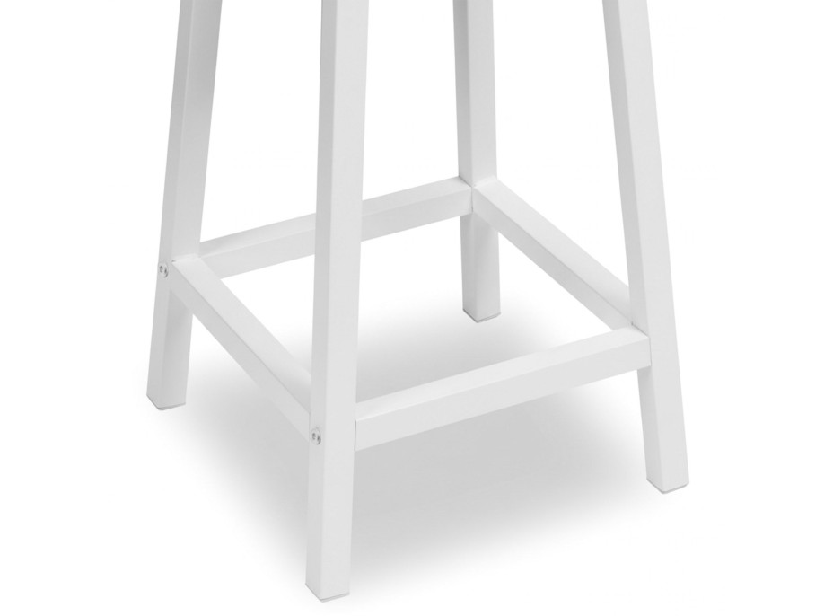 Barová židle FLINT Modern oak - dub/bílá