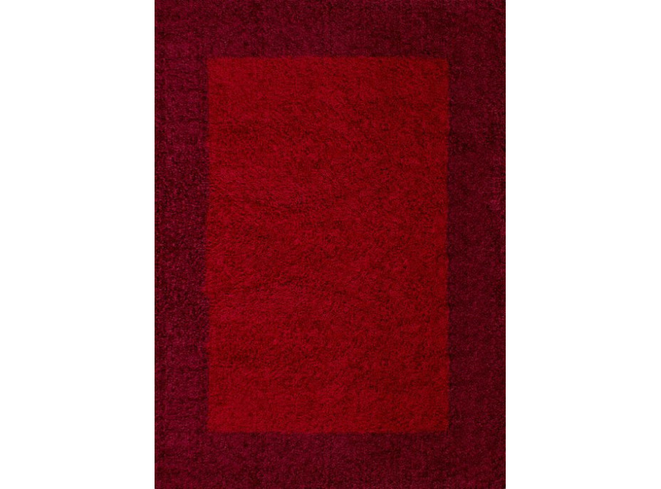 Kusový koberec Life Shaggy 1503 red, 100x200 cm