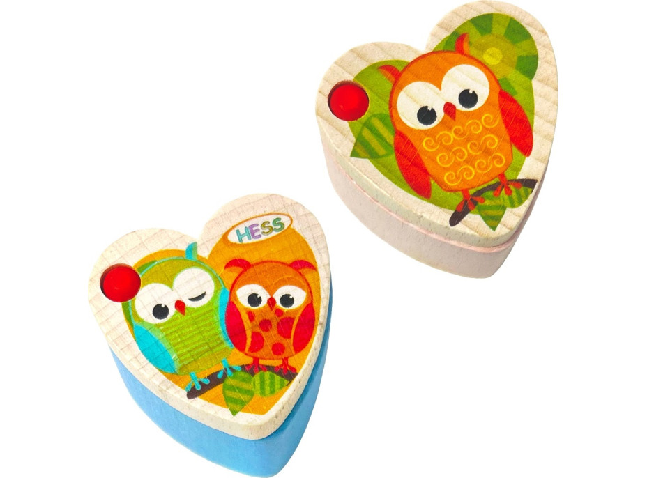 Hess Krabička na zoubky Sovičky 1ks