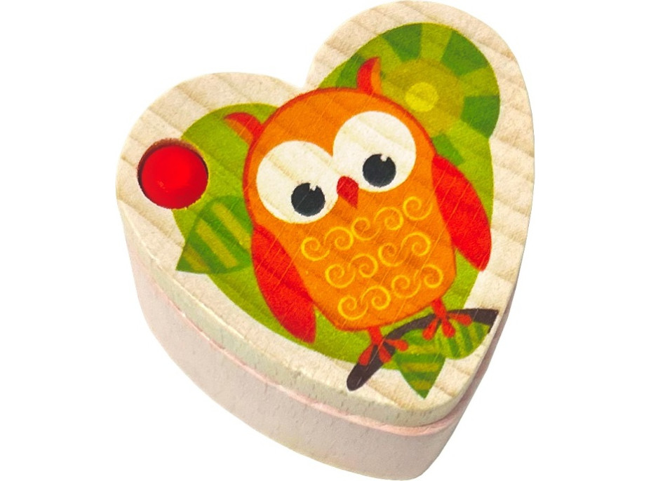 Hess Krabička na zoubky Sovičky 1ks