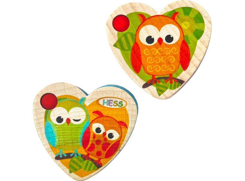 Hess Krabička na zoubky Sovičky 1ks