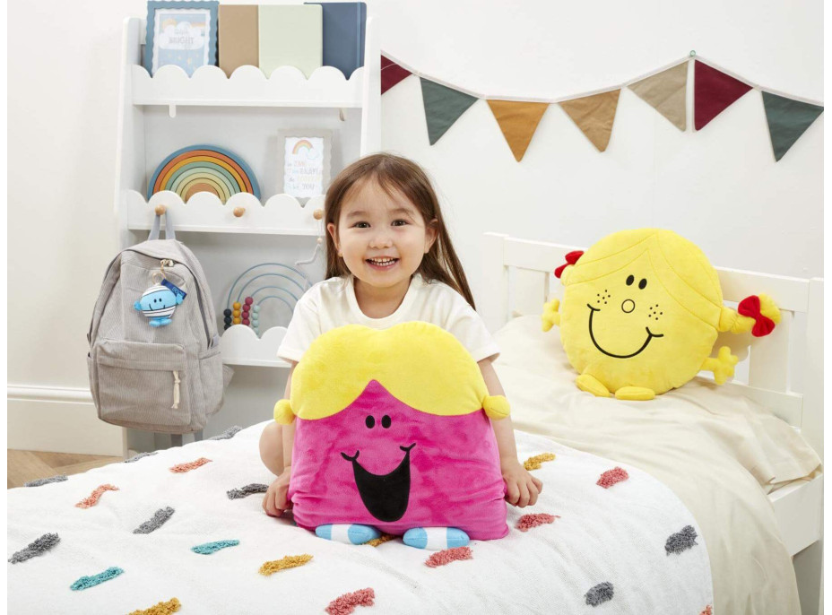 Rainbow Little Miss Chatterbox velký polštářek