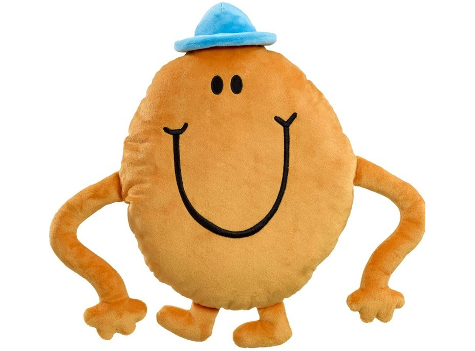 Rainbow Mr. Men Mr. Tickle velký polštářek