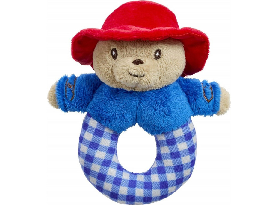 Rainbow Plyšové chrastítko Paddington modré