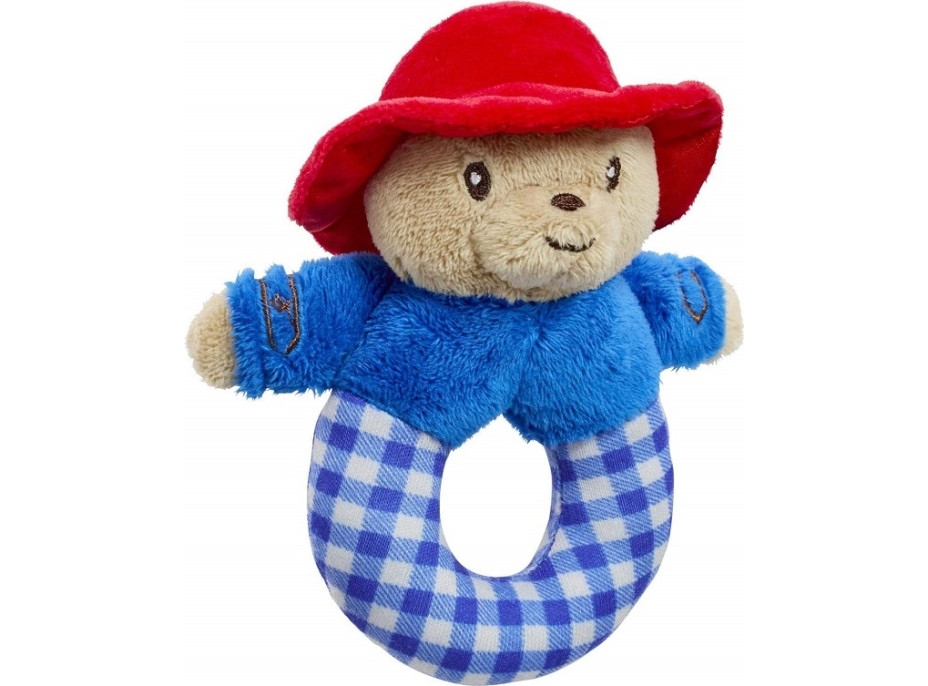 Rainbow Plyšové chrastítko Paddington modré