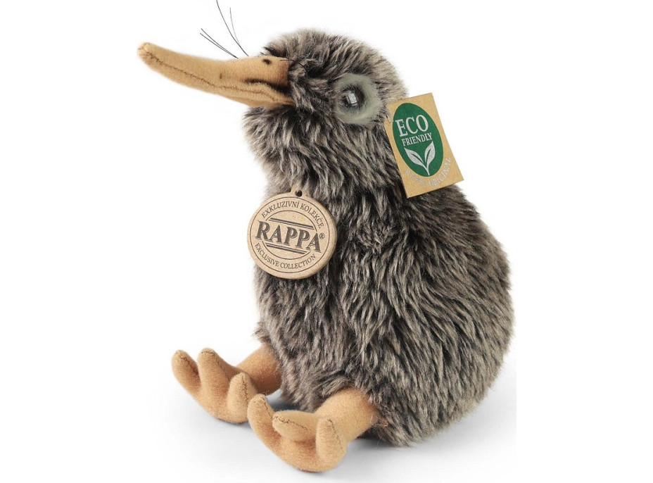 Rappa Plyšový pták kivi 15 cm ECO-FRIENDLY