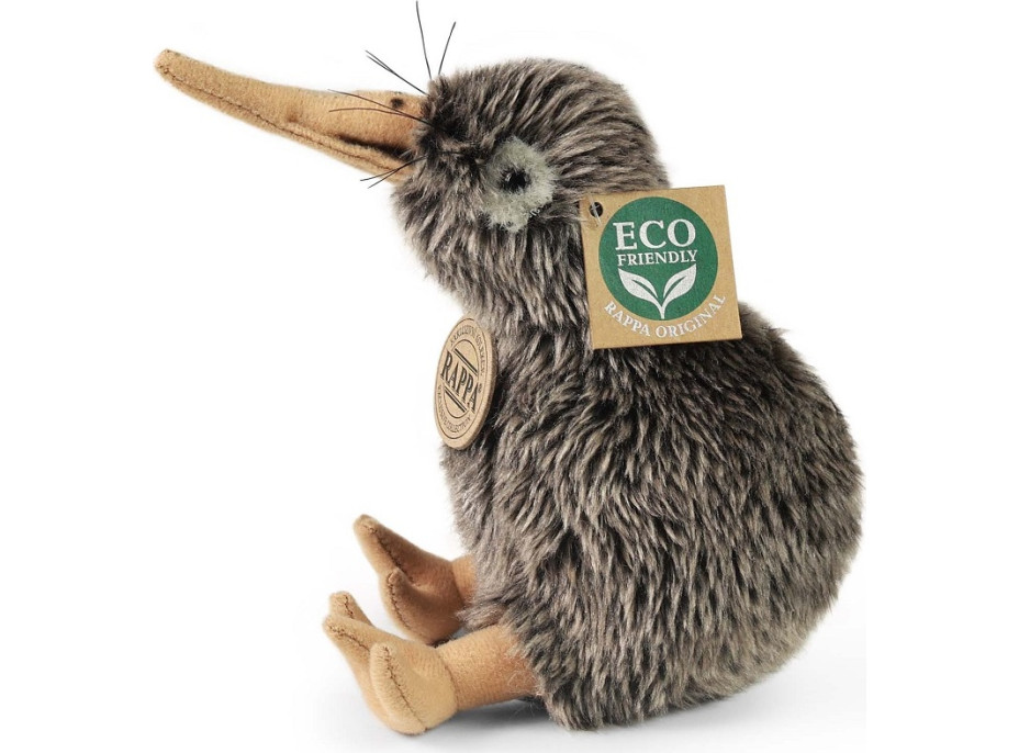 Rappa Plyšový pták kivi 15 cm ECO-FRIENDLY