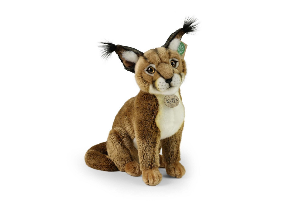 Rappa Plyšový karakal sedící 35 cm ECO-FRIENDLY
