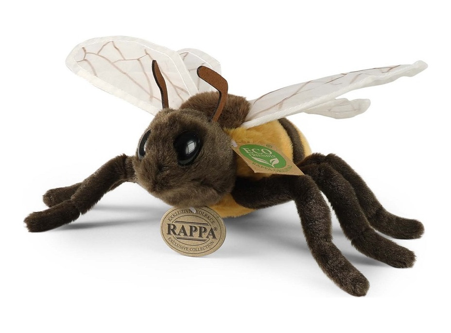 Rappa Plyšová včela 20 cm ECO-FRIENDLY