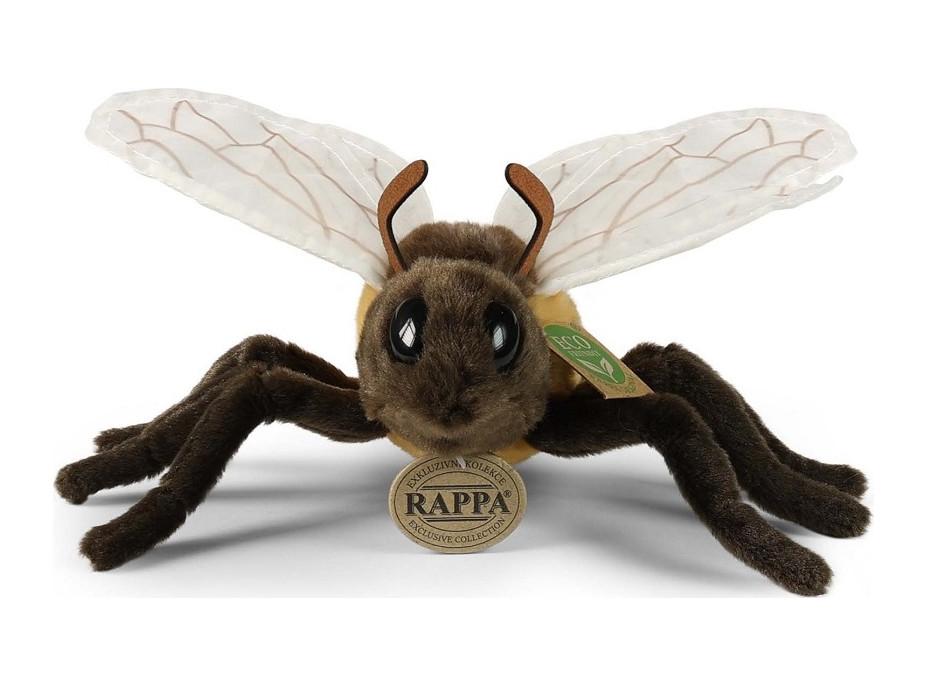 Rappa Plyšová včela 20 cm ECO-FRIENDLY