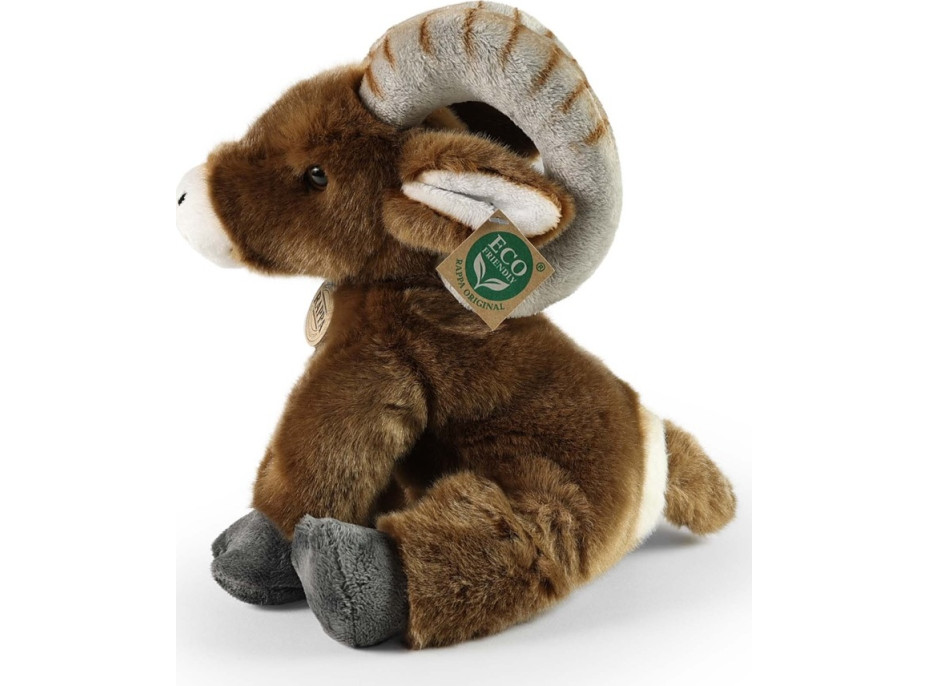 Rappa Plyšová ovce tlustorohá sedící 28 cm ECO-FRIENDLY